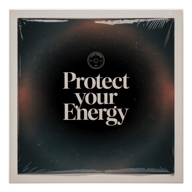 Póster Proteja Sua Energia (Frente)