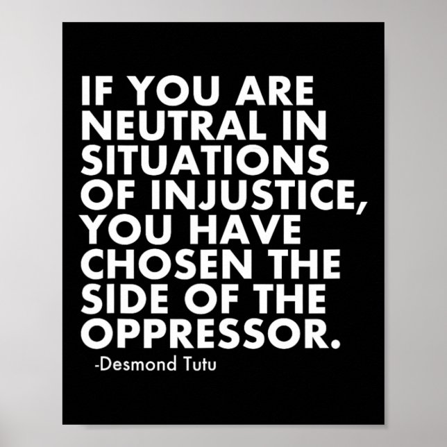 Poster Protesto Anti-Trump (Frente)