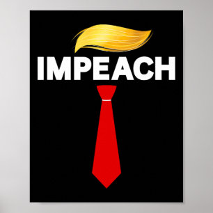 Poster Protesto de impeachment de Trump Contra Trump, Vam