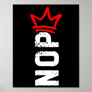 Poster Protesto Sem Reis Sinal De Engraçado Anti-Trump 4º