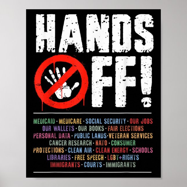 Poster Protestos Contra Segurança Social E Medicamento Pr (Frente)