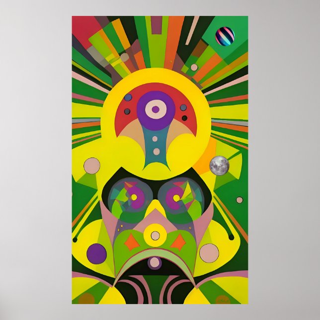 Poster Protestos em Chicago (Frente)