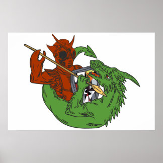 Póster ProtoBucko - Meme Jordan Peterson