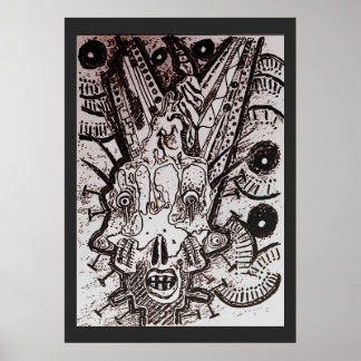 Póster Protótipo Gritar