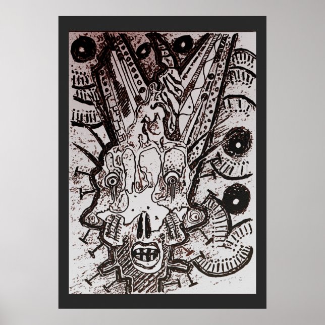 Póster Protótipo Gritar (Frente)