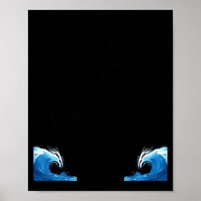 Poster Proud Seaman Captain Husband Papa Daddy Anchor Pri (Frente)