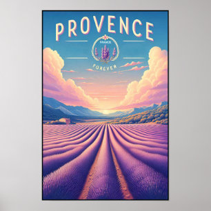 Poster Proveniência França - Viagens vintage dos Campos L
