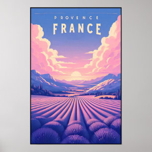 Poster Proveniência França - Viagens vintage dos Campos L