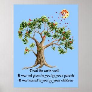 Póster Proverb da Natureza Queniana