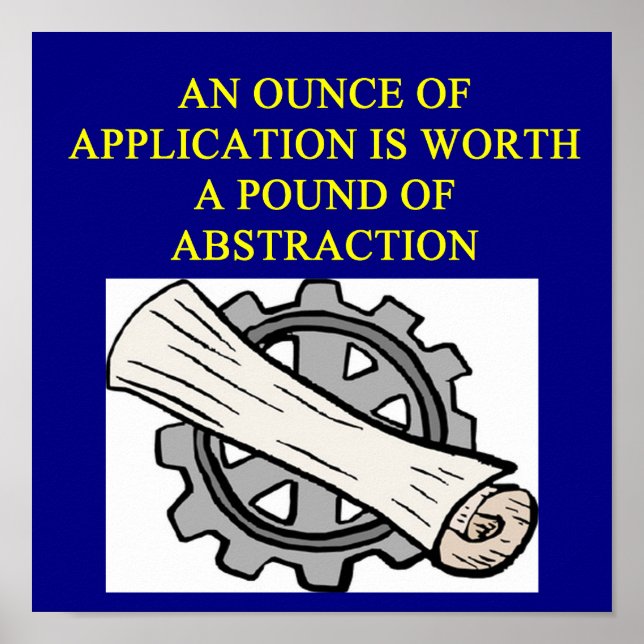 Póster Provérbio DE ENGENHARIA (Frente)