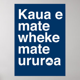 Póster Provérbio maori