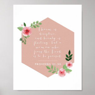 Poster Proverbs 31:30