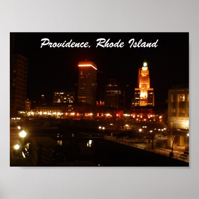 Poster Providence, Rhode Island (Frente)