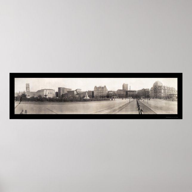 Póster Providence, RI Foto 1909 (Frente)