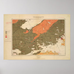 Póster Província da ilha de Nova Escócia do bretão 3 d