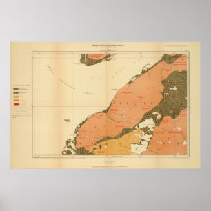 Póster Província da ilha de Nova Escócia do bretão 7 d