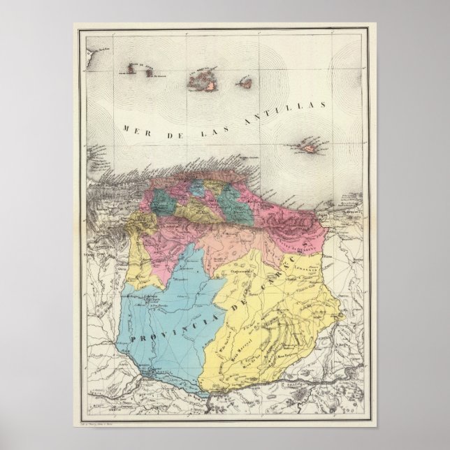 Póster Província de Caracas (Frente)