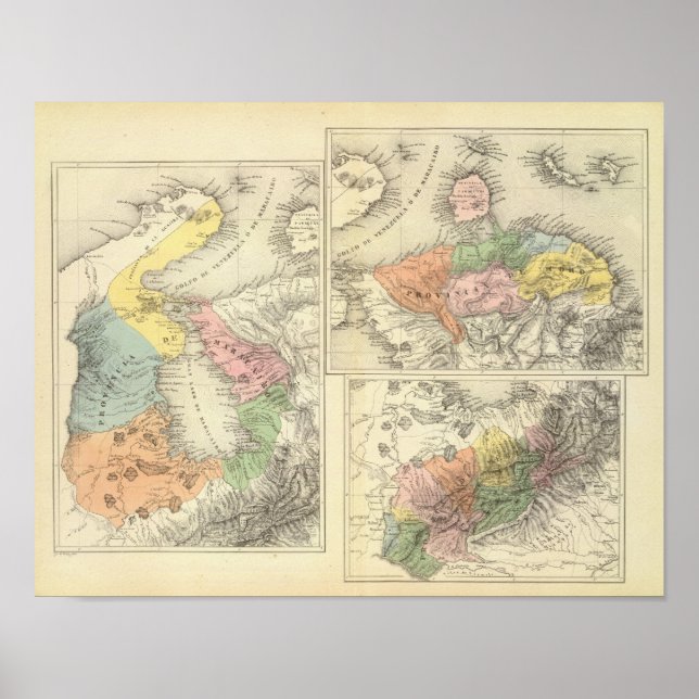 Póster Província de Maracaibo (Frente)