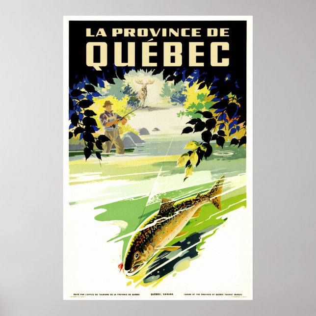 Póster Província de Quebec (Frente)