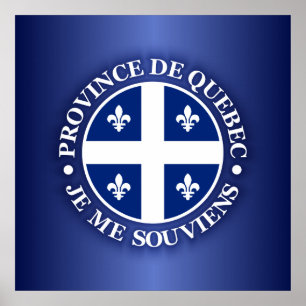 Poster Província de Quebeque
