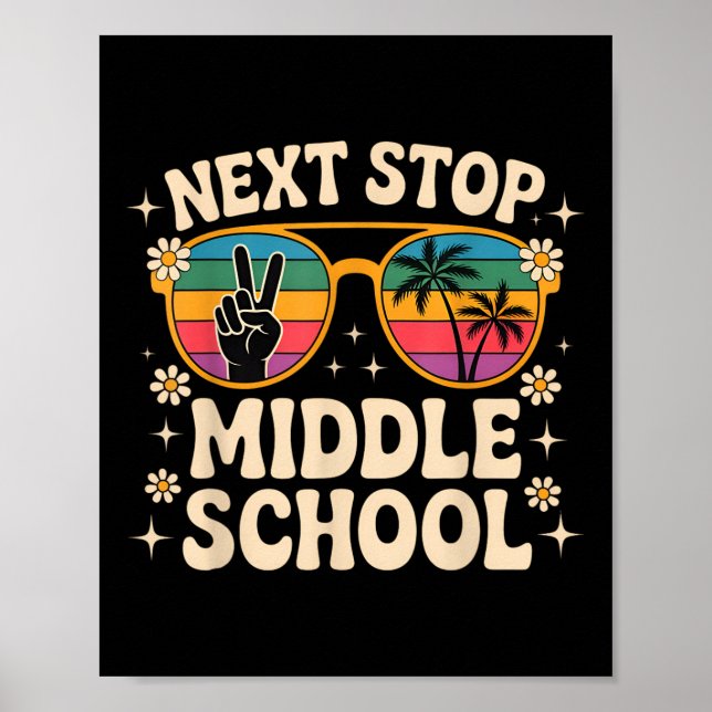 Poster Próxima Parada Engraçado da Escola Secundária Gr (Frente)