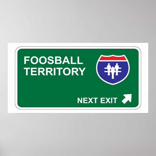 Poster Próxima Saída do Foosball (Frente)