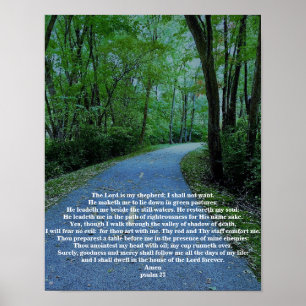 Poster PSALM 23