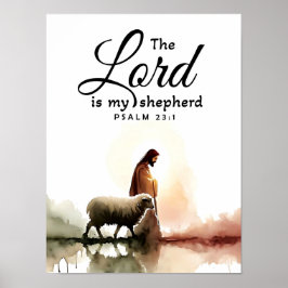 Poster Psalm 23:1