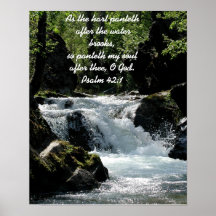 Poster Psalm 42:1
