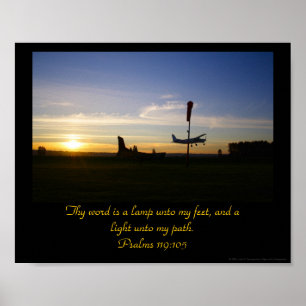Póster Psalms 119:105