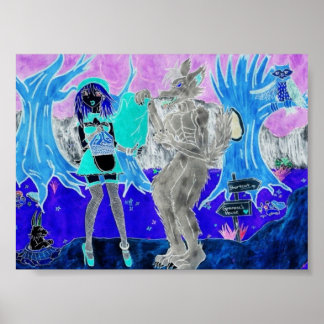 Póster Psicodélica Anel