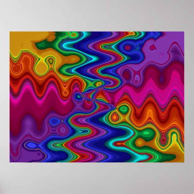 Poster Psicodélico (Frente)