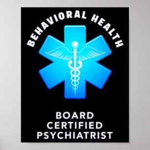 Poster Psicólogo Certificado pela Junta de Saúde Mental e