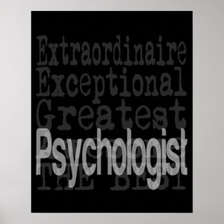 Poster Psicólogo Extraordinário
