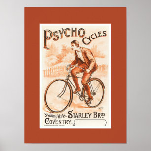 Póster ~ psicótico Coventry 1892 dos trabalhos de St Joh