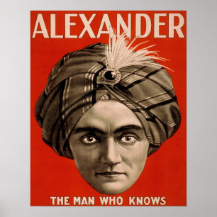 Poster Psíquico Vintage