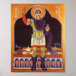 Poster PSS. Ícone Imperatoris Romani Theodosii Magni