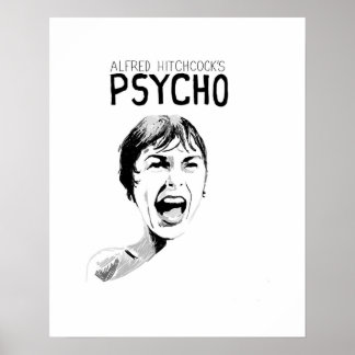 Poster Psycho Alfred Hitchcock