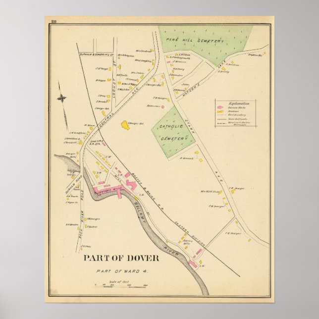 Poster Pt de Dover, Ward 4 (Frente)