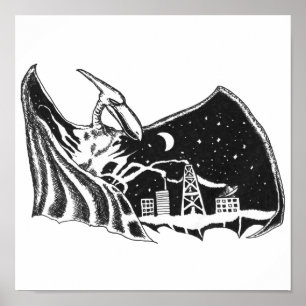 Póster Pterodactylverse