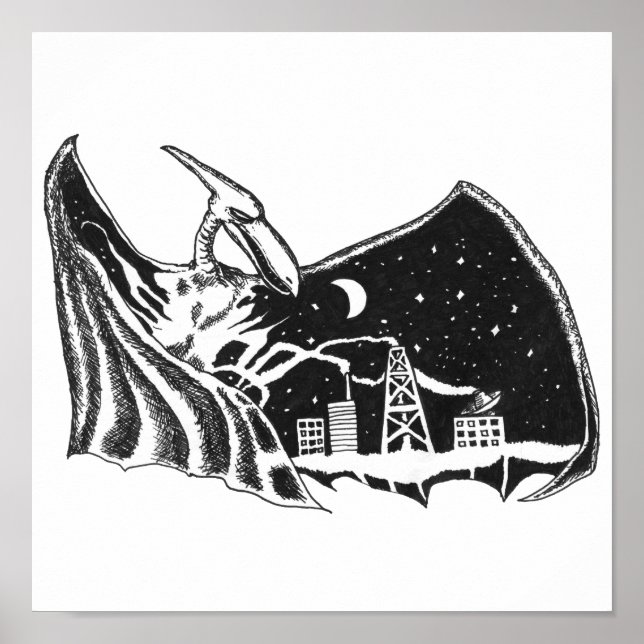 Póster Pterodátilos (Frente)