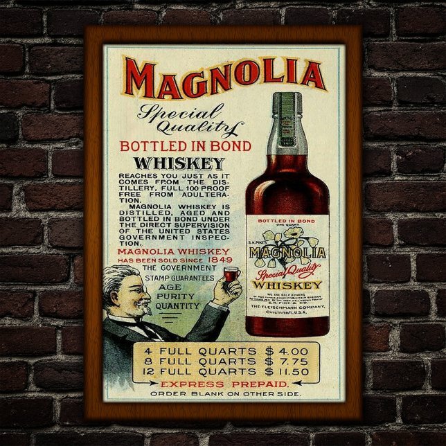 Poster Publicidade de Uísque Antigo (Criador carregado)