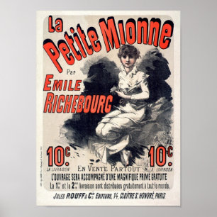 Poster Publicidade francesa La Petite Mionne Vintage