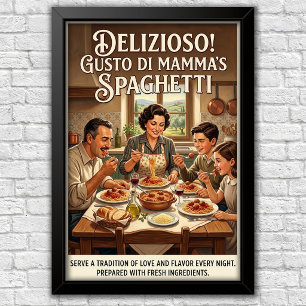 Poster Publicidade icônica dos anos 1960