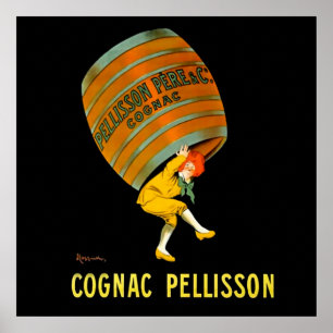 Poster Publicidade Leonetto Cappiello Cognac Pelisson