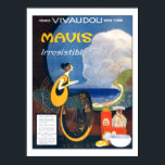 Póster Publicidade Vintage Art Deco Mavis Perfume 1920<br><div class="desc">Reprodução de um anúncio Fred L. Packer Mavis Perfume a partir de agosto de 1920. O anúncio diz "Mavis. Irresistível! Mavis Toilet Water. Refrescante - fragrante - encantador! Um luxo de Verão que se tornou uma necessidade - porque traz um conforto incomum. Mavis Face Pó. Nem artificialmente pesada para fazê-la...</div>