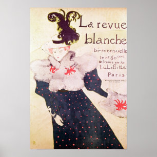 Poster publicitando "La Revue Blanche", 1895
