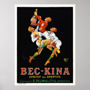 Poster Publicitário de ejido-Kina Vintage Mich 192