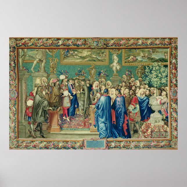 Póster Público concedido por Luís XIV ao Conde (Frente)