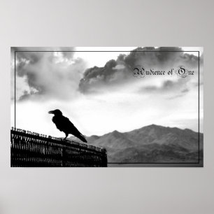 Póster Público De Um